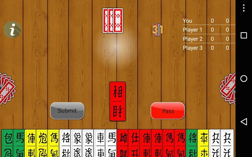 Giai đoạn kết thúc ván, người chơi phải xòe toàn bộ những lá bài còn lại ra và tính điểm